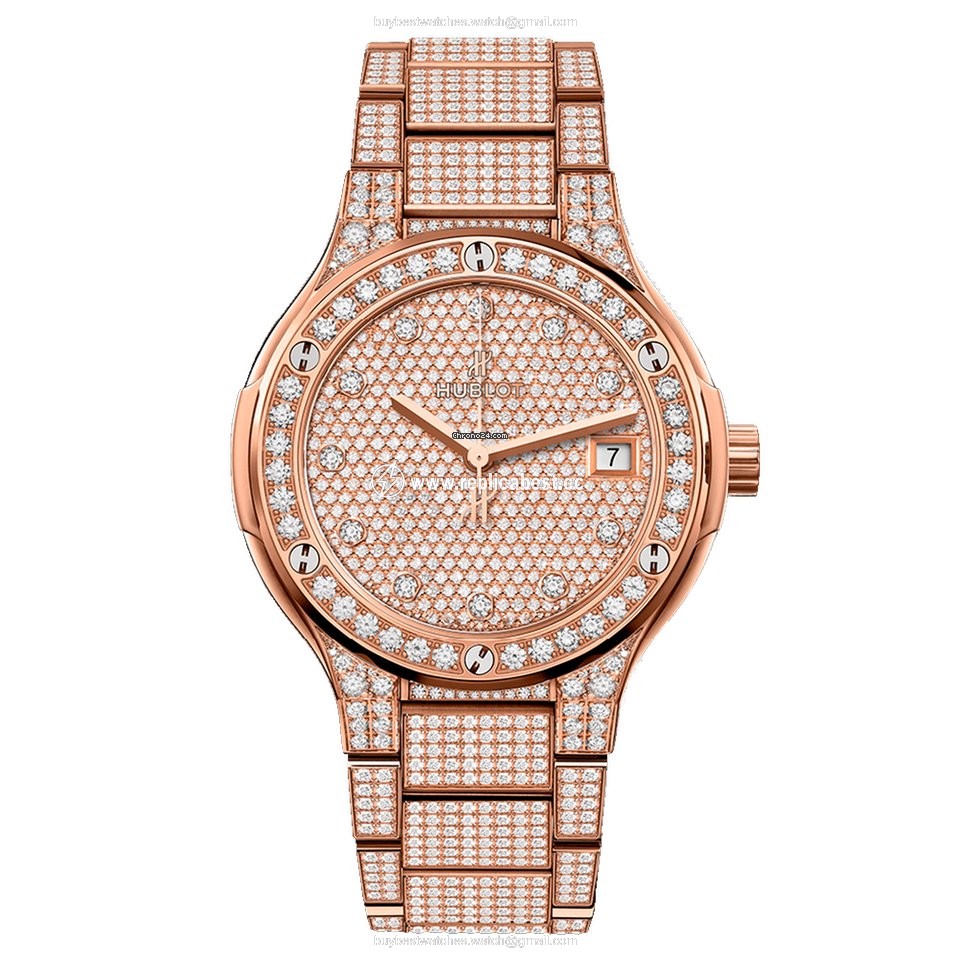 Hublot Classic Fusion 45, 42, 38, 33 mm Womens watch Automatic Rose gold 568.OX.9000.OX.3604