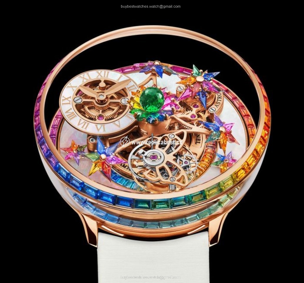 Jacob & Co. Astronomia Womens watch Manual winding Rose gold AF321.40.BD.AE.B