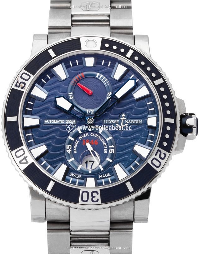 Ulysse Nardin Maxi Marine Diver Mens watch Unisex Automatic Steel 263-90-7M