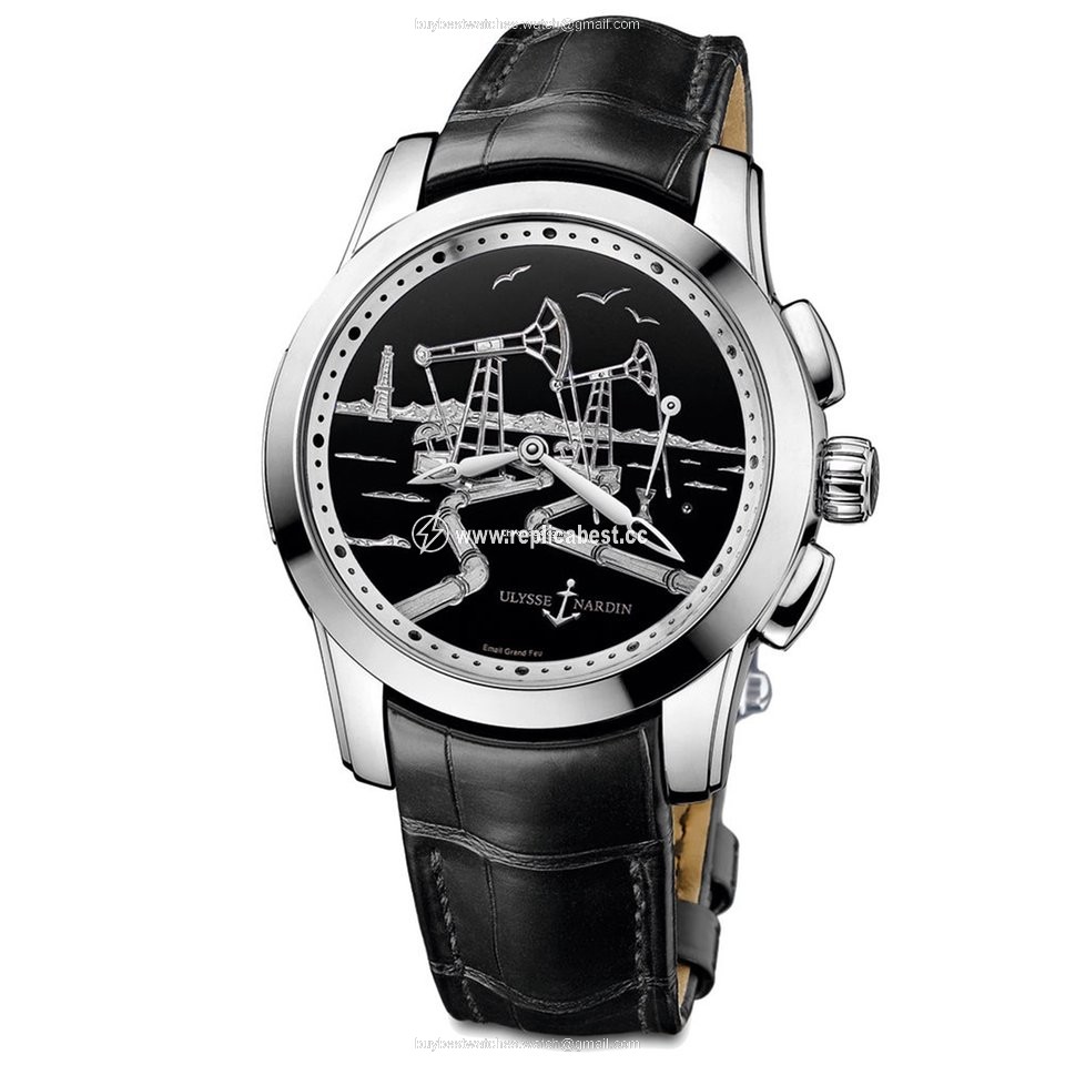 Ulysse Nardin Hourstriker Mens watch Unisex Automatic Platinum 6109-131 E2-OIL