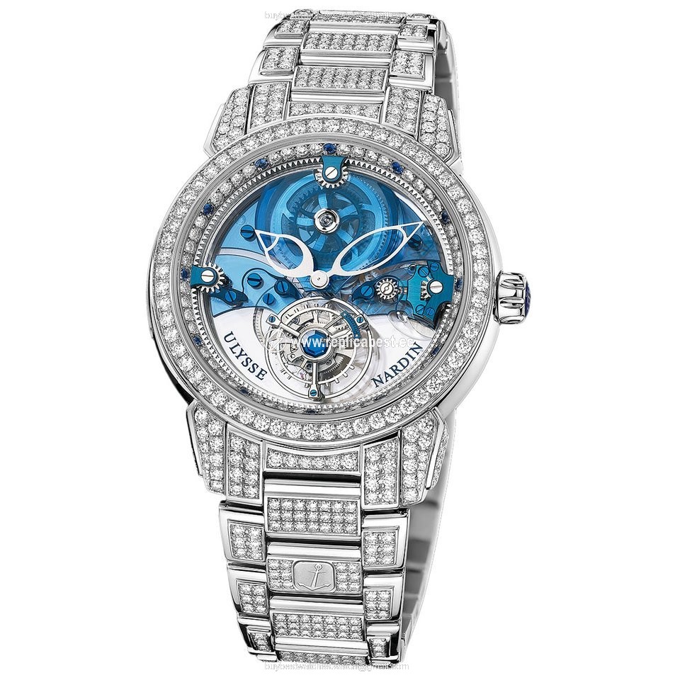 Ulysse Nardin Royal Blue Tourbillon Womens watch Automatic Platinum 799-83-8F