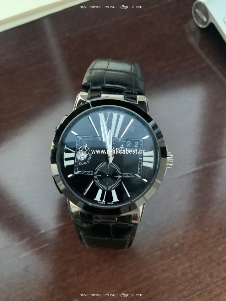 Ulysse Nardin Executive Dual Time Mens watch Unisex Automatic Steel 243-00 42