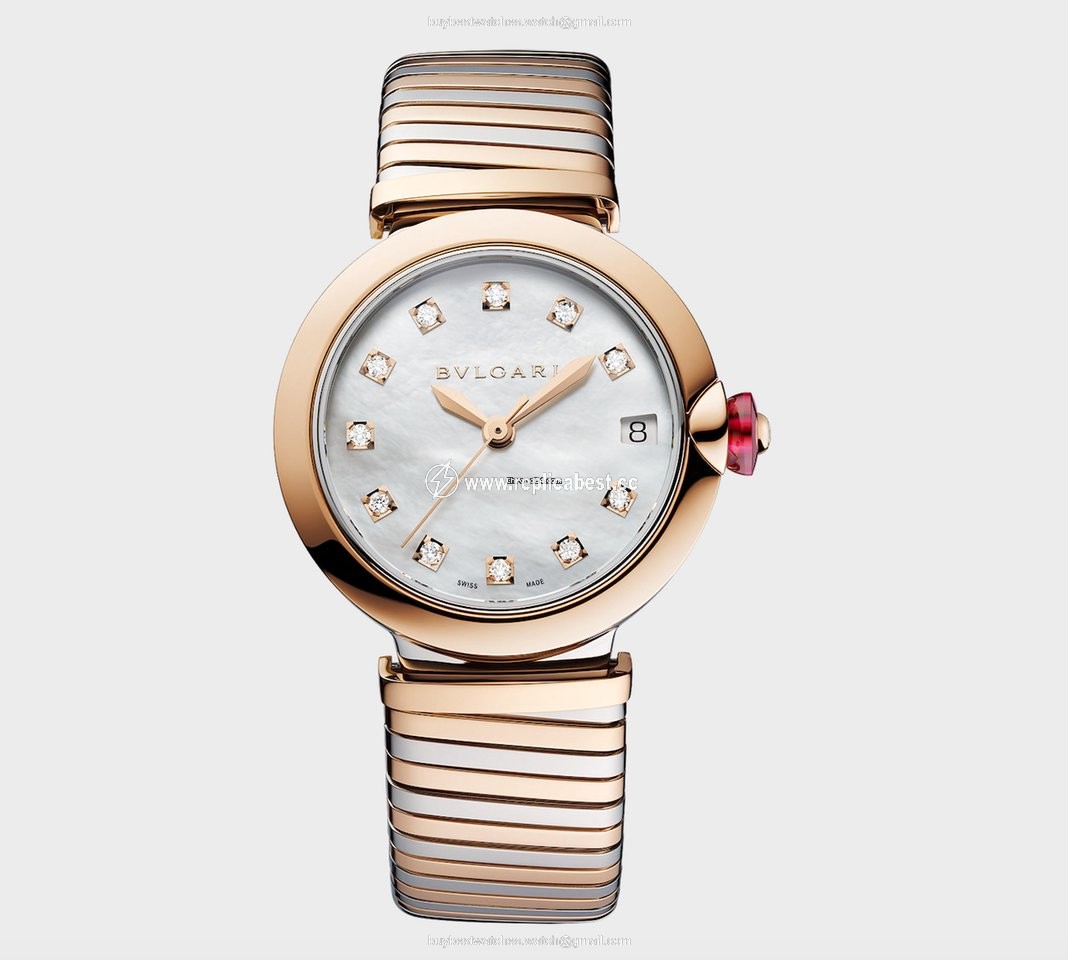 Bulgari Lucea Automatic Gold Steel LU33WSPGSPGD 11.T 102954