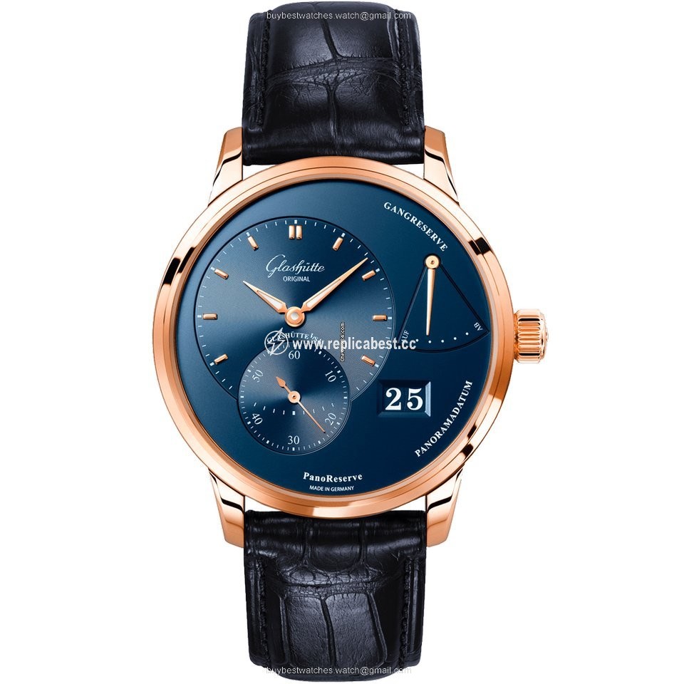 Glashutte Original PanoReserve Mens watch Unisex Manual winding Red gold 1-65-01-04-15-01
