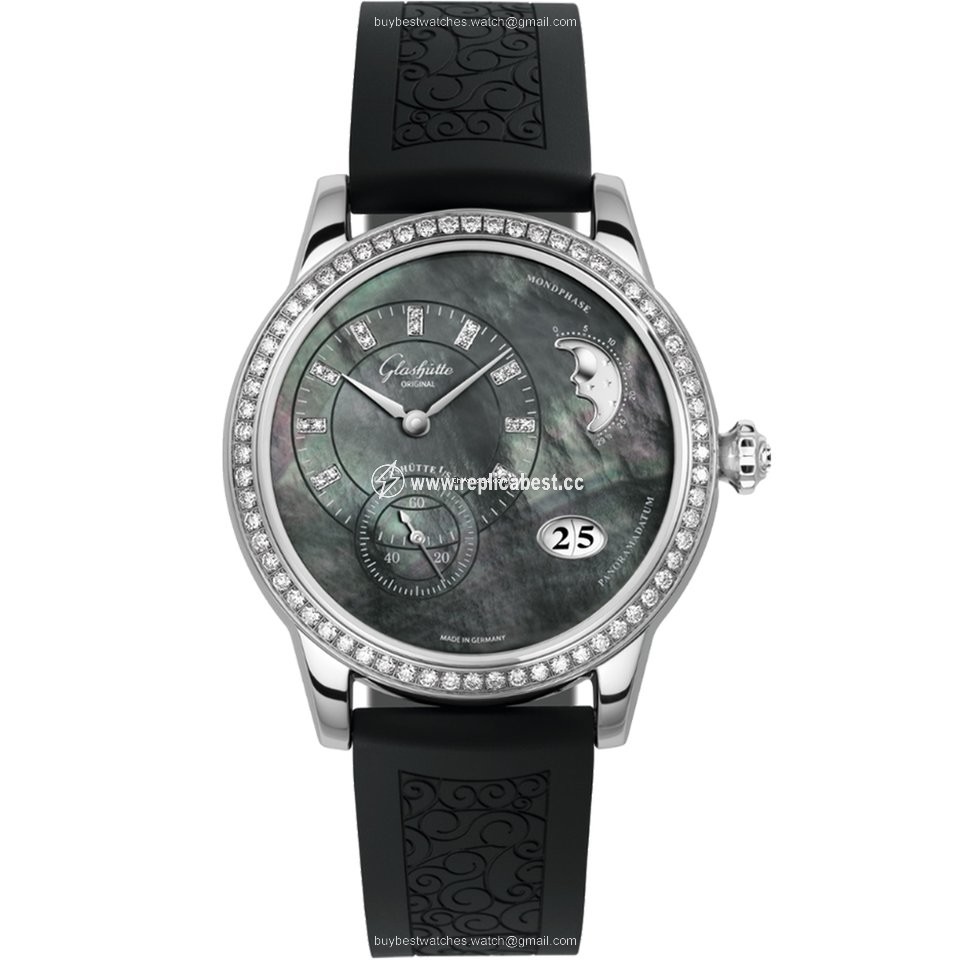 Glashutte Original PanoMatic Luna Womens watch Automatic Steel 1-90-12-02-12-04