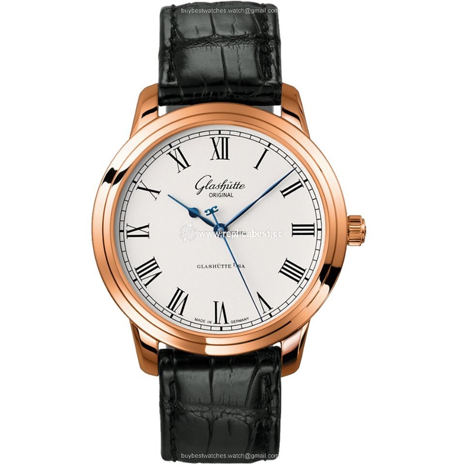 Glashutte Original Senator Automatic Mens watch Unisex Automatic Red gold 1-39-59-01-05-04