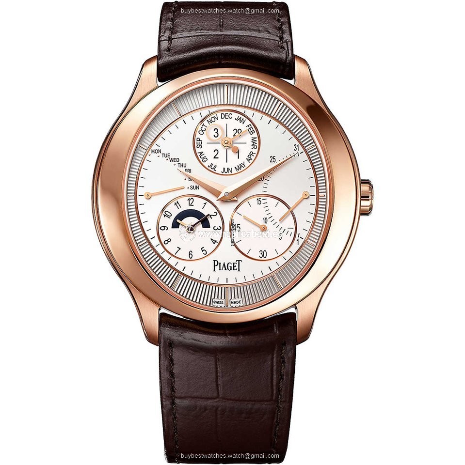 Piaget Gouverneur Mens watch Unisex Automatic Rose gold G0A40018