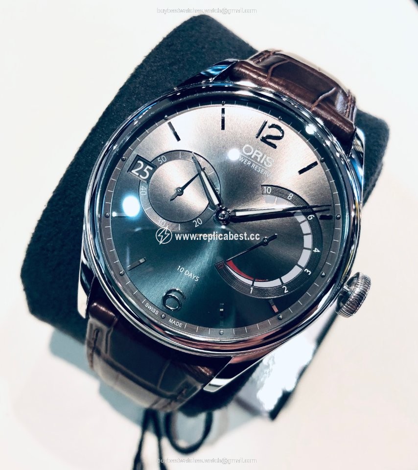 Oris Artelier Calibre 111 Mens watch Unisex Manual winding Steel 01 111 7700 4063-Set 1 23 72FC