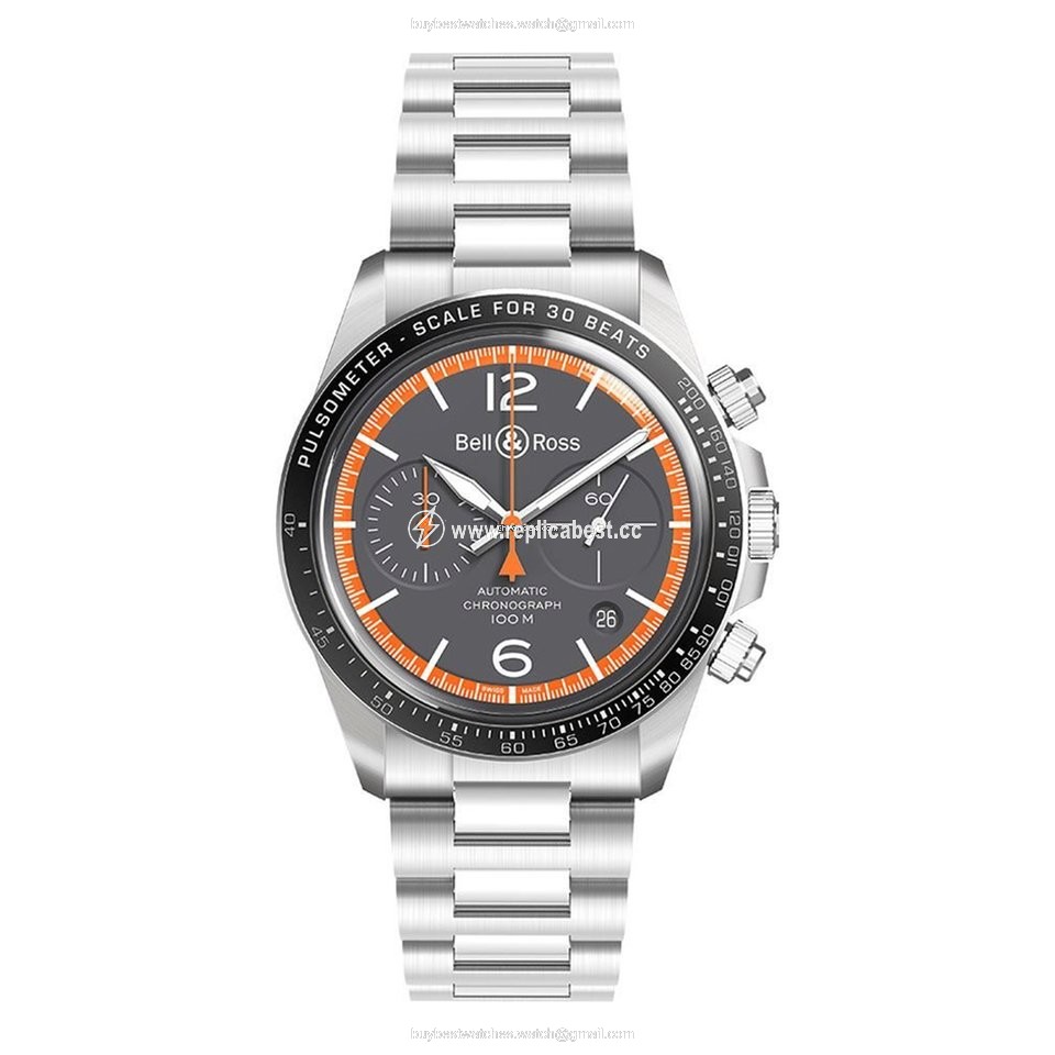 Bell & Ross BR V2 Automatic Steel BRV294-ORA-ST-SST