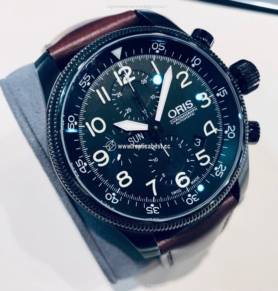 Oris Big Crown Timer Mens watch Unisex Automatic Steel 01 675 7648 4234-07 5 23 77