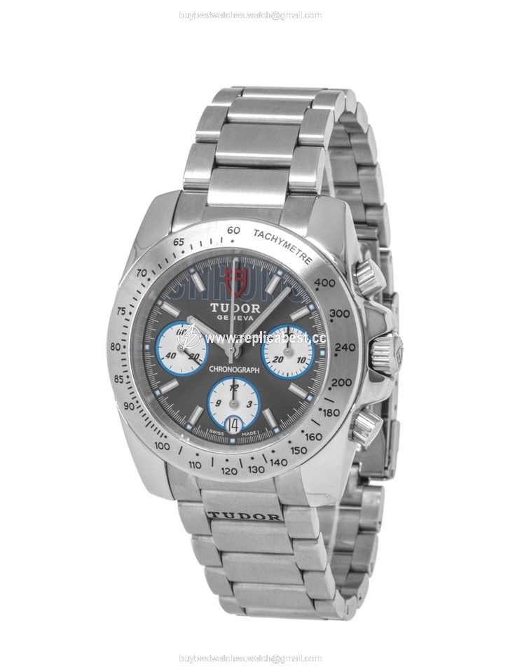 Tudor Sport Chronograph Mens watch Unisex Automatic Steel 20300