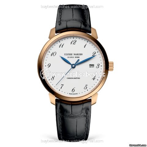 Ulysse Nardin Classico Mens watch Unisex Automatic Rose gold 8152-111-2 5GF