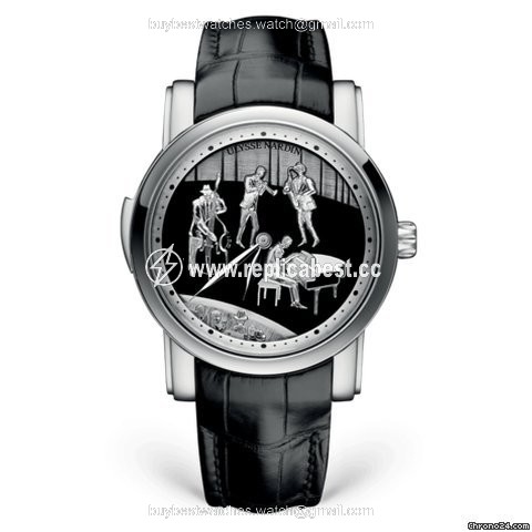 Ulysse Nardin Mens watch Unisex Manual winding Platinum 749-88