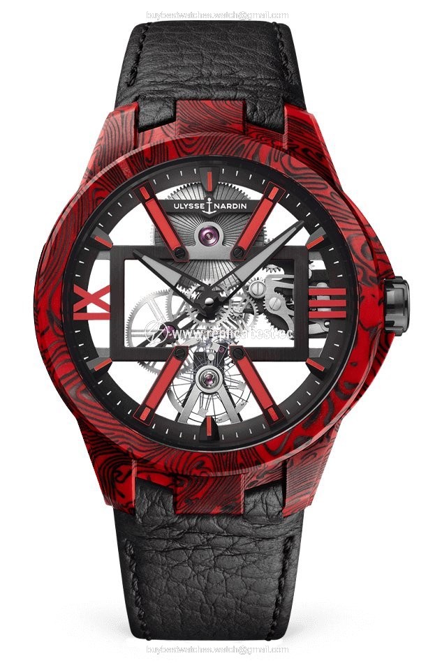 Ulysse Nardin Mens watch Unisex Manual winding Carbon 3713-260 MAGMA