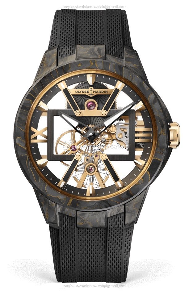 Ulysse Nardin Mens watch Unisex Manual winding Titanium 3715-260-3 CARB