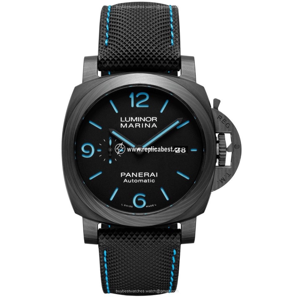 Panerai Mens watch Unisex Automatic Carbon PAM01661