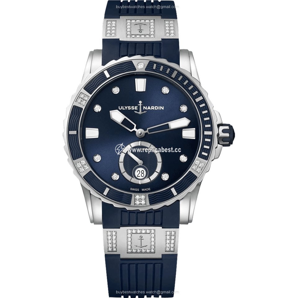 Ulysse Nardin Lady Diver Womens watch Automatic Steel 3203-190-3C 10.13