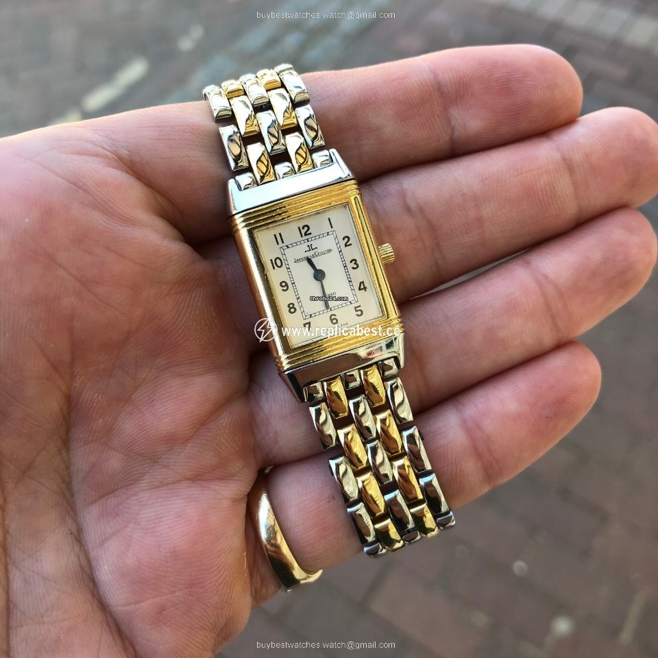 Jaeger-LeCoultre Reverso Mens watch Unisex Quartz Gold Steel 2012216