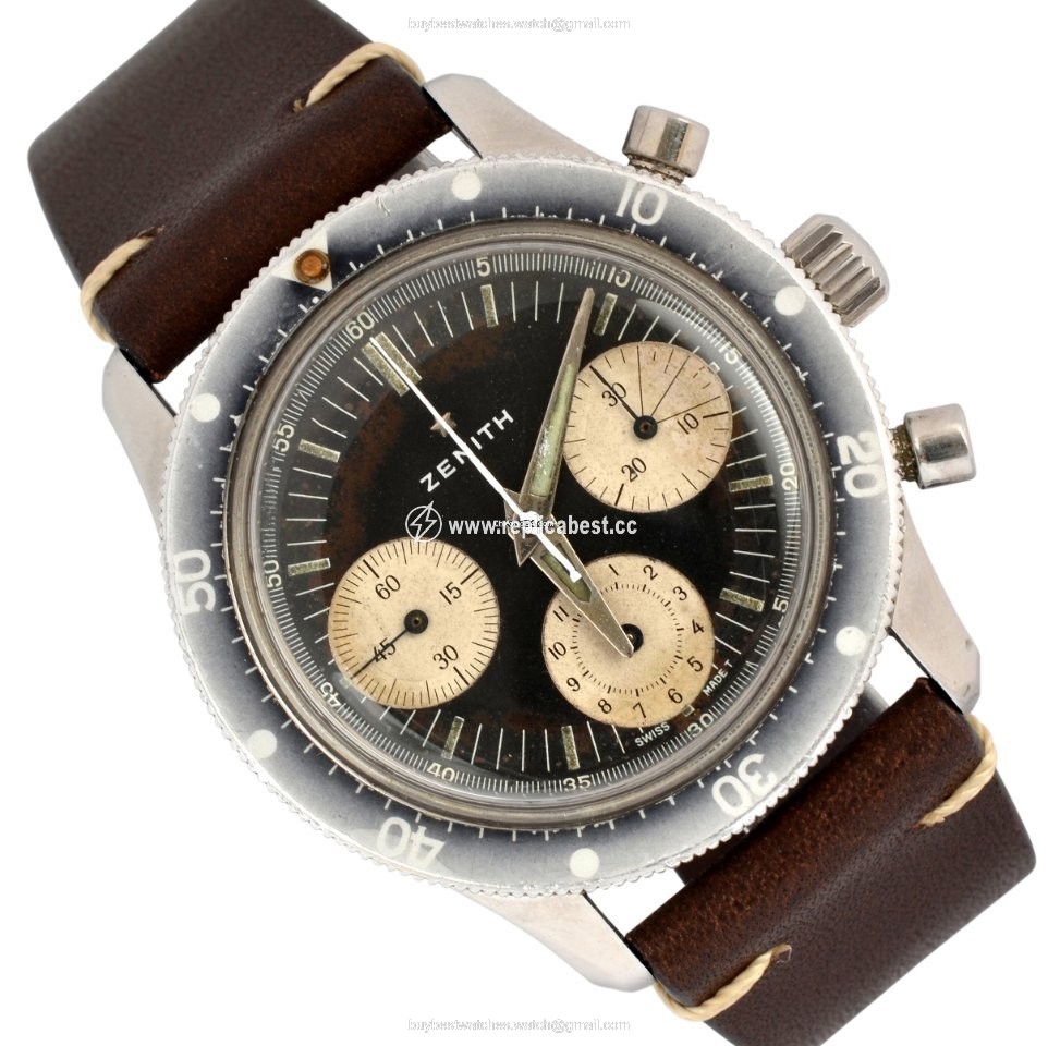 Zenith Mens watch Unisex Manual winding Steel A277