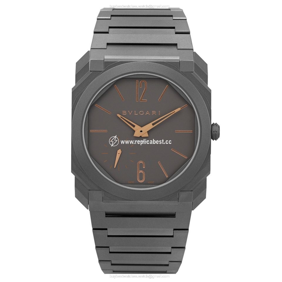 Bulgari Octo Mens watch Unisex Automatic Titanium 103137 BGO40PTTGXTAUTO
