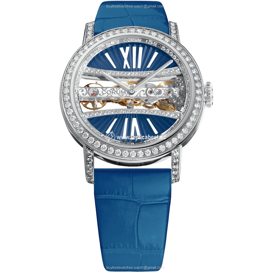 Corum Golden Bridge Womens watch Manual winding White gold B113 03278 - 113.000.69 0F03 BD91G