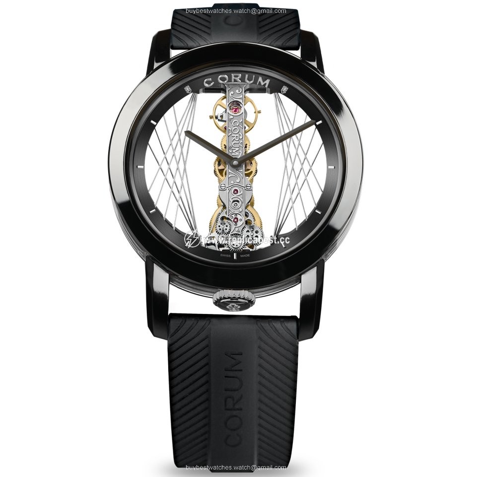 Corum Golden Bridge Mens watch Unisex Manual winding Titanium B113 03952 - 113.955.95 F371 CA59G