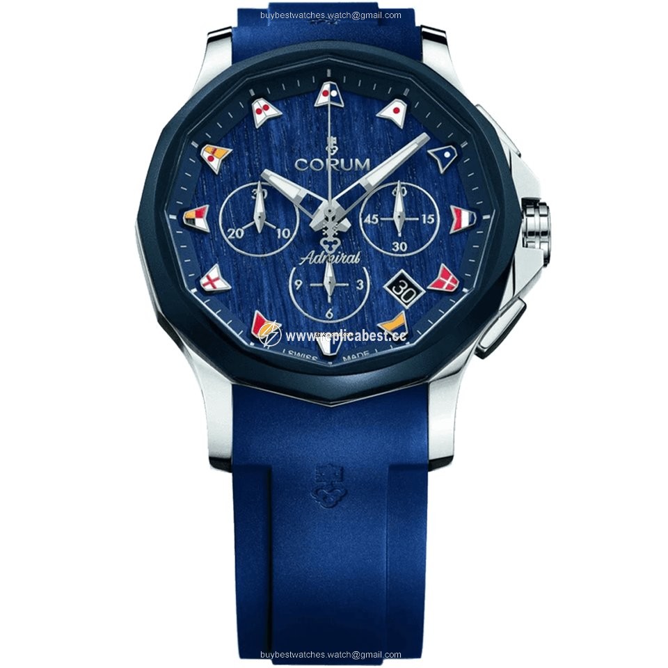 Corum Admirals Cup Legend 42 Mens watch Unisex Automatic Steel A984 03597 A984.113.22 F373WB12