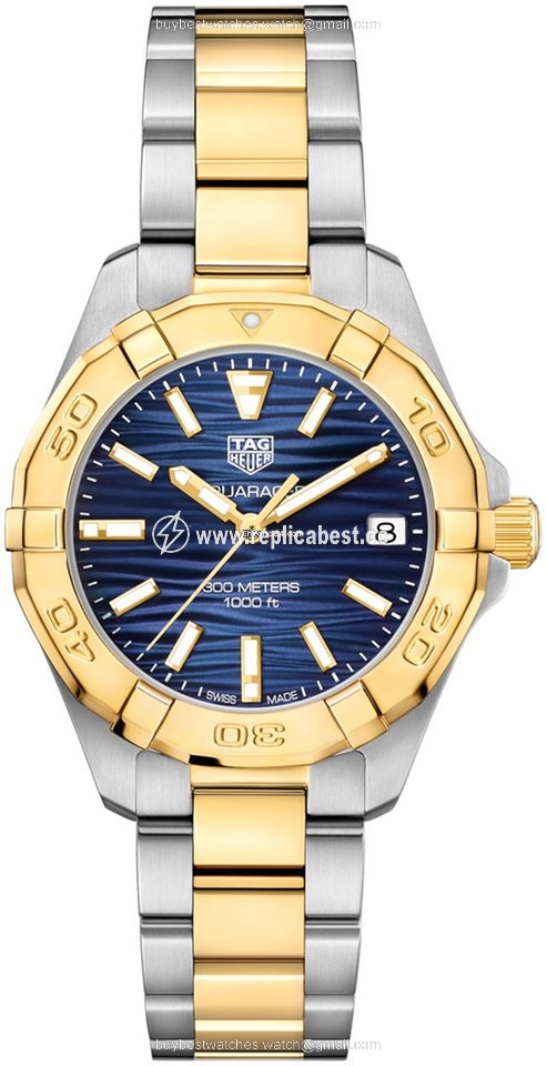 TAG Heuer Aquaracer Lady Womens watch Quartz Gold Steel wbd1325.bb0320