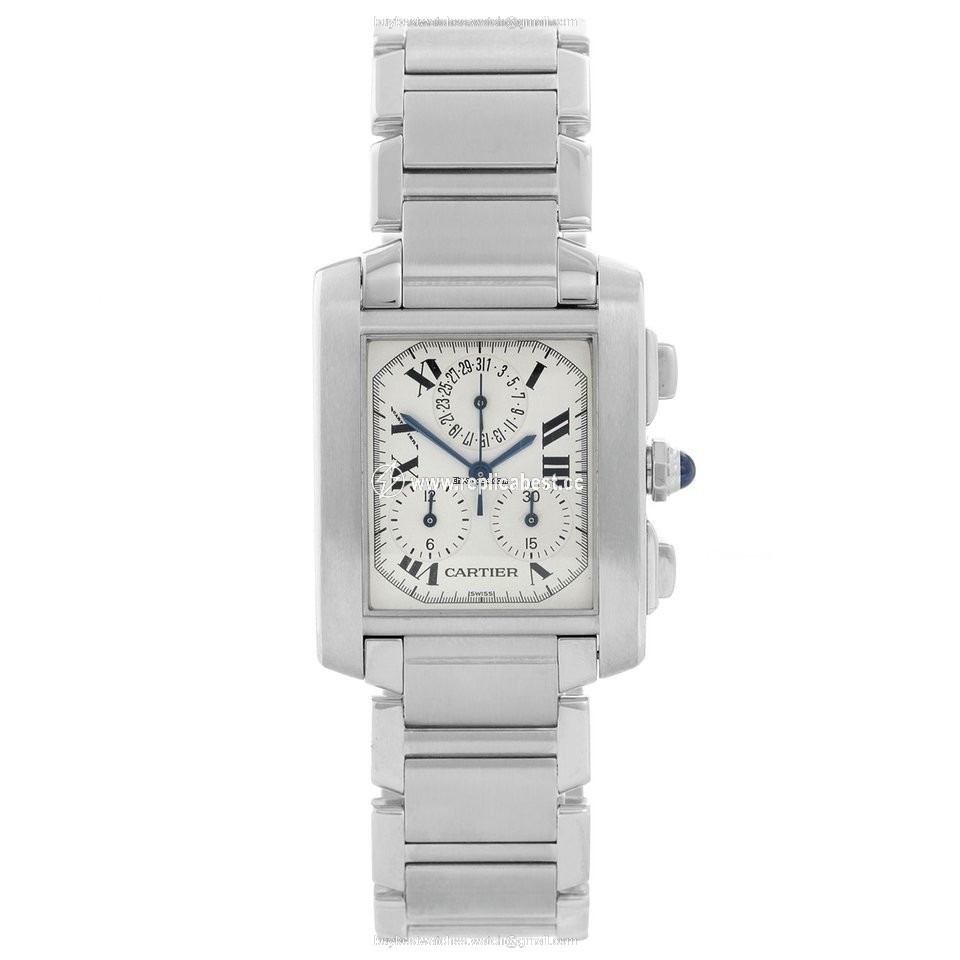 Cartier Tank Francaise Mens watch Unisex Quartz Steel W51001Q3 2303