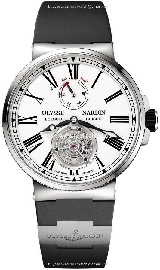 Ulysse Nardin Marine Tourbillon Mens watch Unisex Automatic Steel 1283-181-3 E0