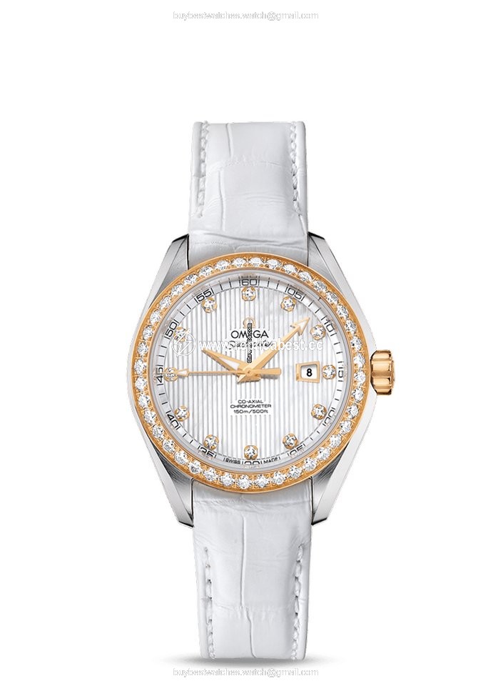 Omega Seamaster Aqua Terra Womens watch Automatic Gold Steel 231.28.34.20.55.001