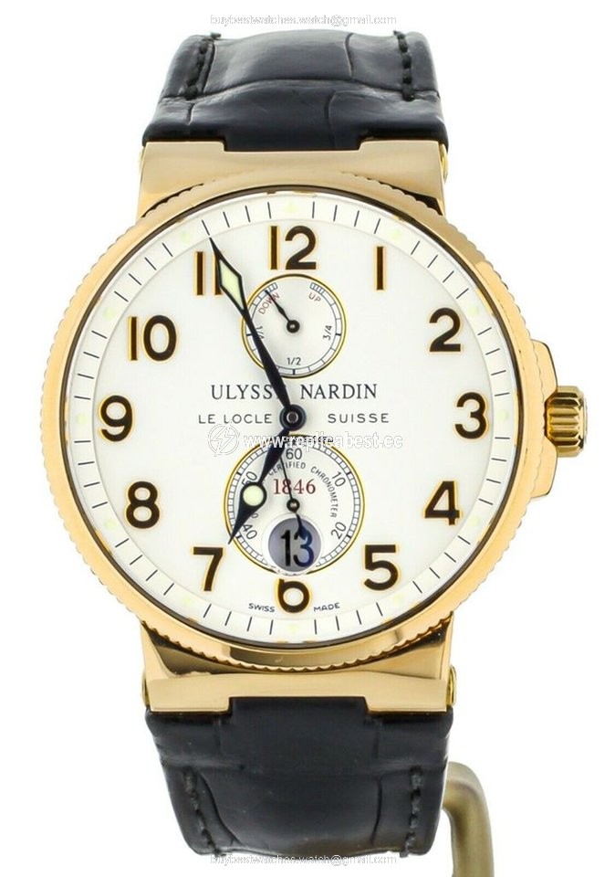 Ulysse Nardin Marine Chronometer 41mm Mens watch Unisex Automatic Rose gold 266-66