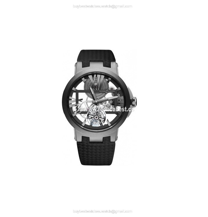 Ulysse Nardin Executive Skeleton Tourbillon Mens watch Unisex Manual winding Titanium 1713-139
