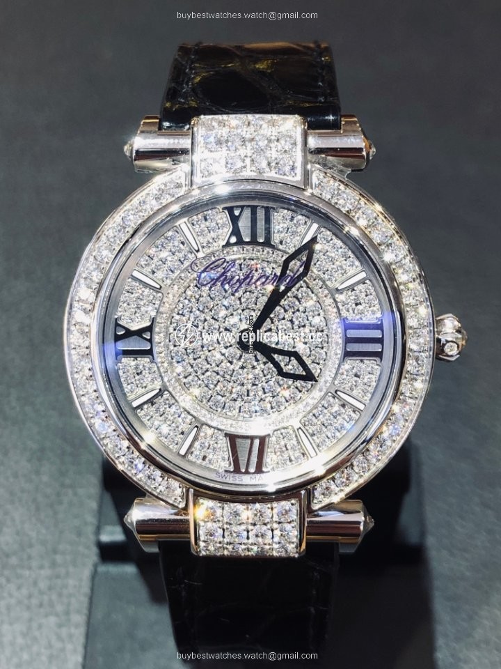 Chopard Imperiale Quartz White gold 384242-1001