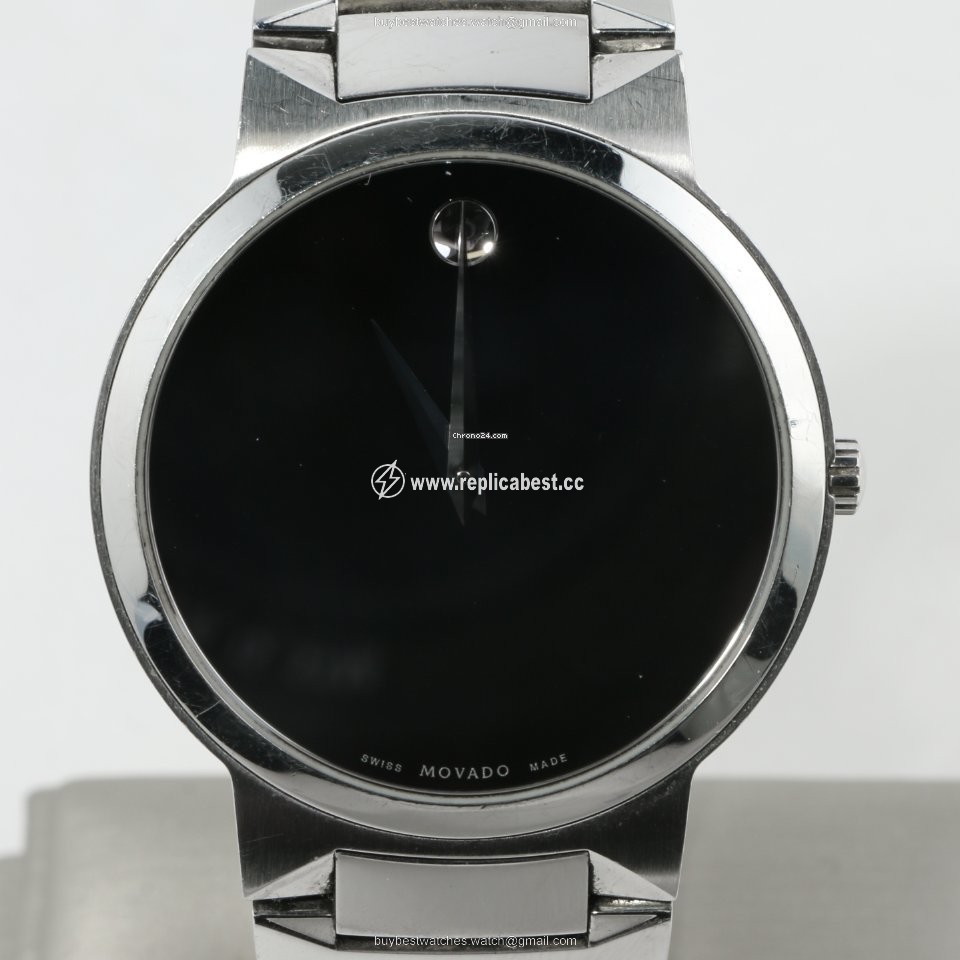 Movado Mens watch Unisex Quartz Steel 84.G2.1886