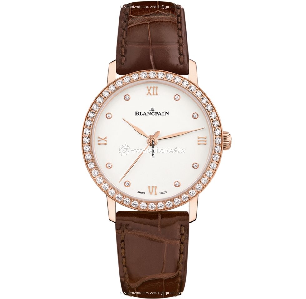 Blancpain Villeret Ultra-Slim Womens watch Automatic Red gold 6104-2987-55A