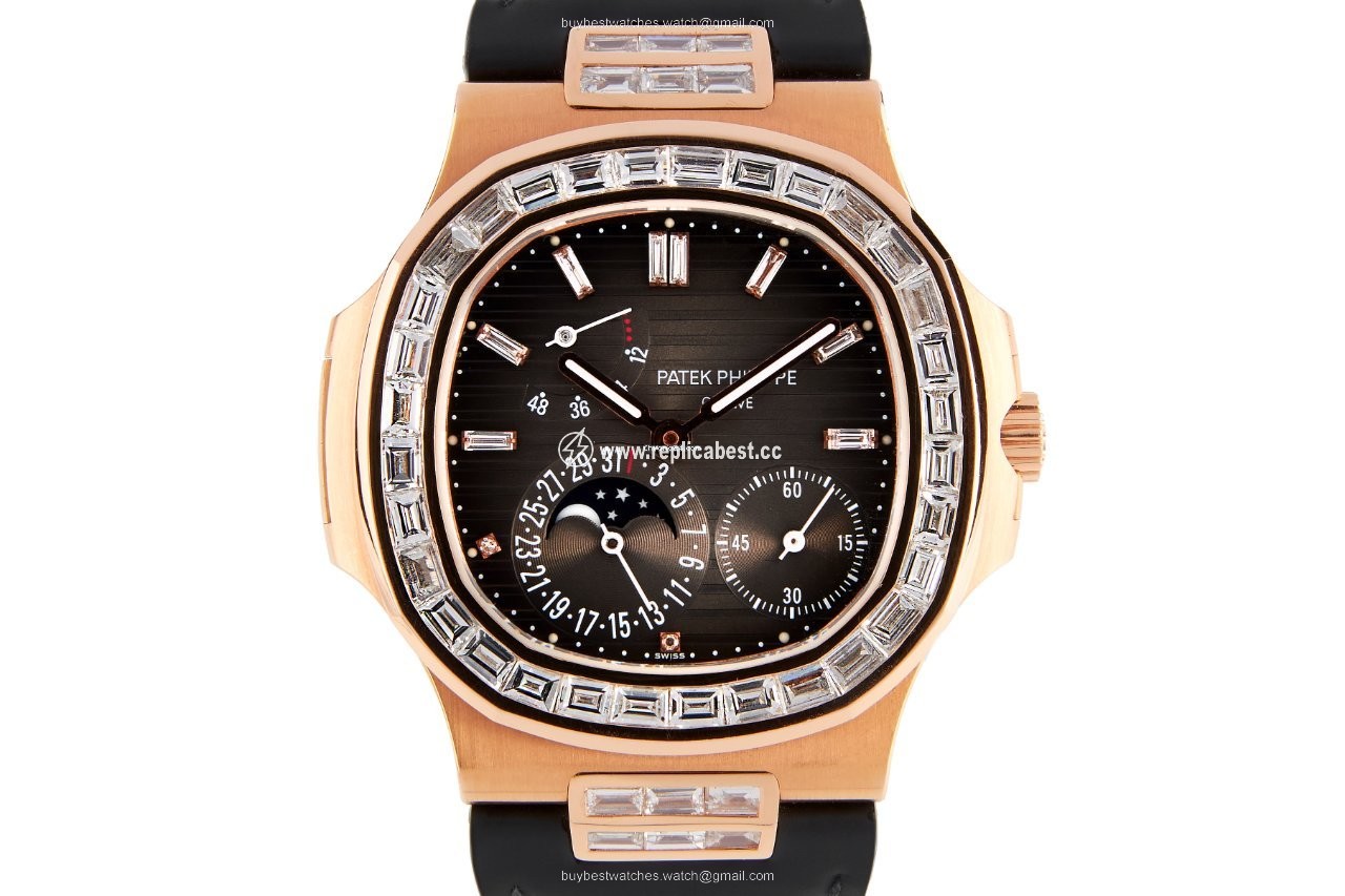 Patek Philippe Nautilus Mens watch Unisex Automatic Rose gold 5712R-001