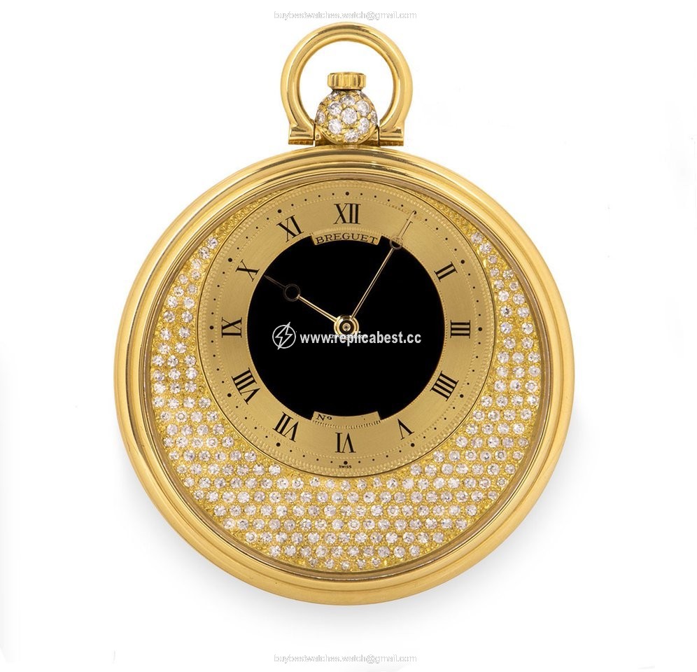 Breguet Mens watch Unisex Manual winding Yellow gold Breguet Pocket Watch 1730BA