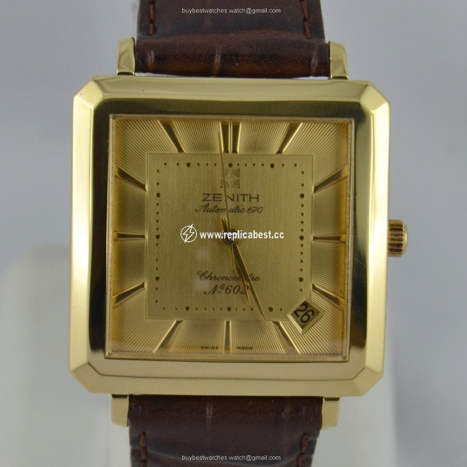 Zenith Mens watch Unisex Automatic Yellow gold 30 00 10670