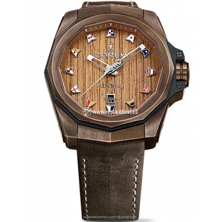 Corum Admirals Cup Mens watch Unisex Automatic Bronze A082 02887 - 082.500.53 0F62 AW02