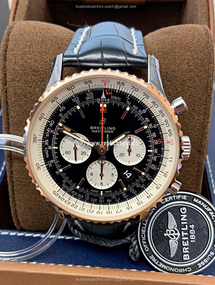 Breitling Navitimer 01 (46 MM) Mens watch Unisex Automatic Gold Steel UB0127211B1P1