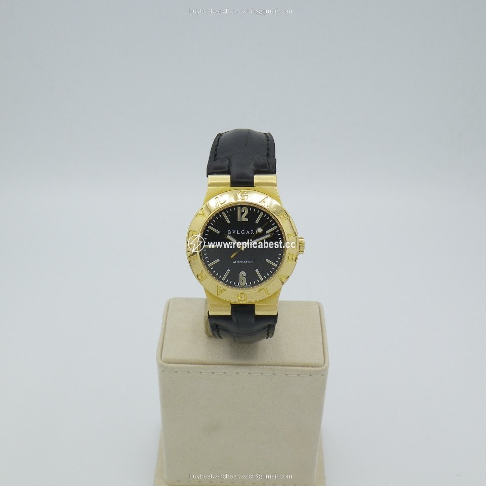 Bulgari Diagono Womens watch Automatic Yellow gold LC29G