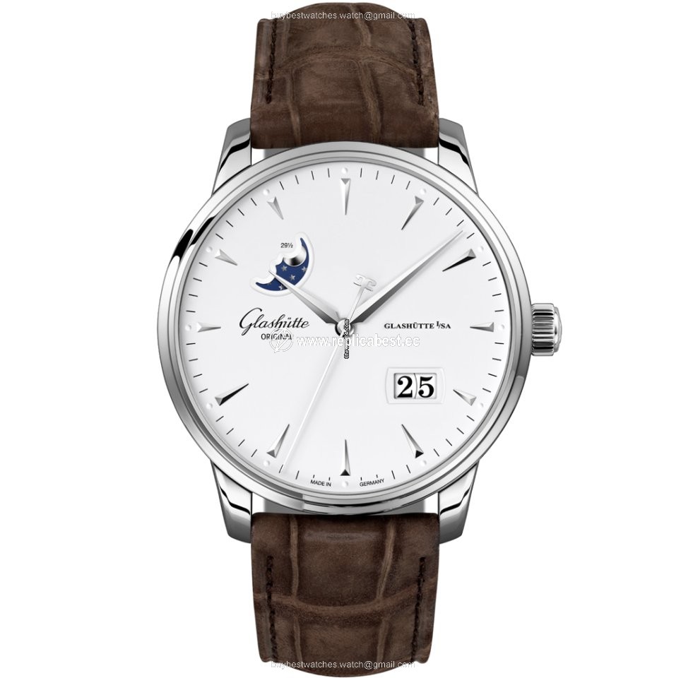 Glashutte Original Senator Excellence Mens watch Unisex Automatic Steel 1-36-04-05-02-31