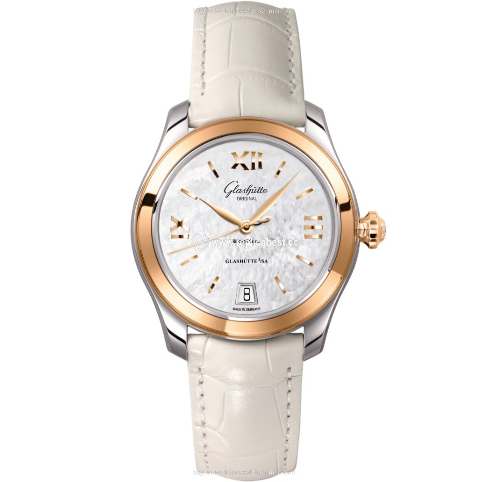 Glashutte Original Lady Serenade Womens watch Automatic Gold Steel 1-39-22-09-06-04