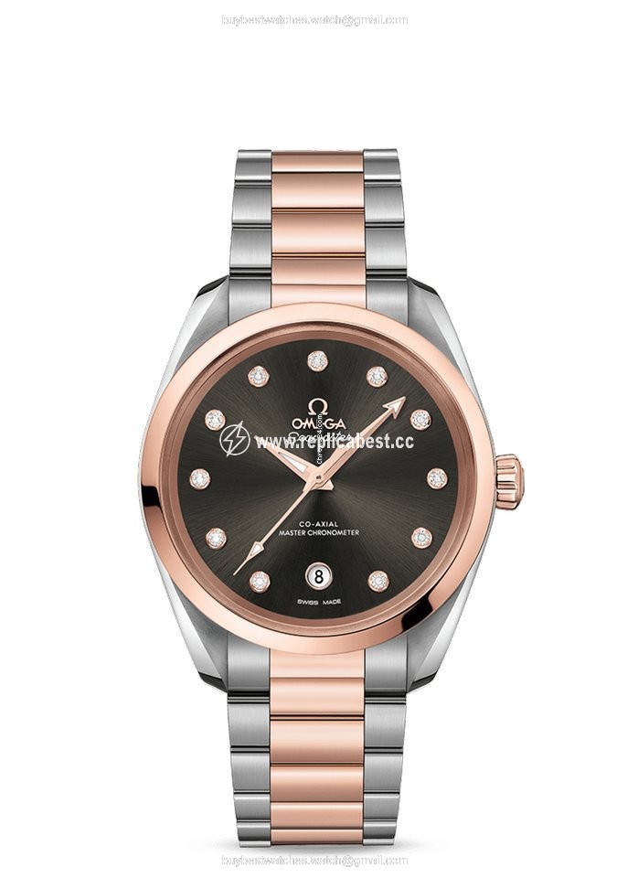 Omega Seamaster Aqua Terra Womens watch Automatic Gold Steel 220.20.38.20.56.001