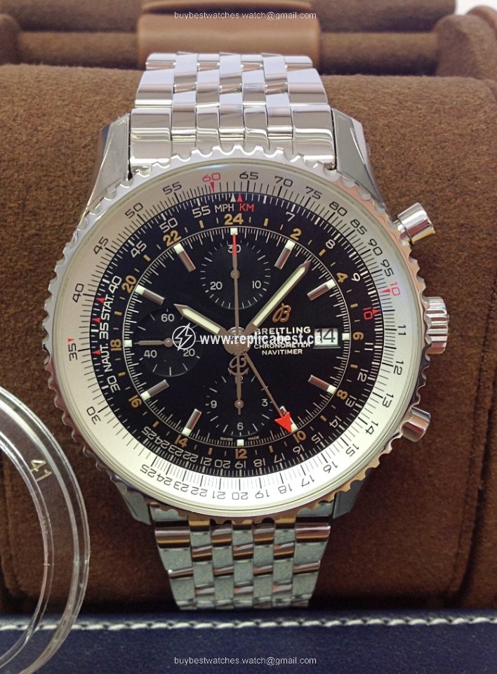 Breitling Navitimer GMT Mens watch Unisex Automatic Steel A24322121B2A1
