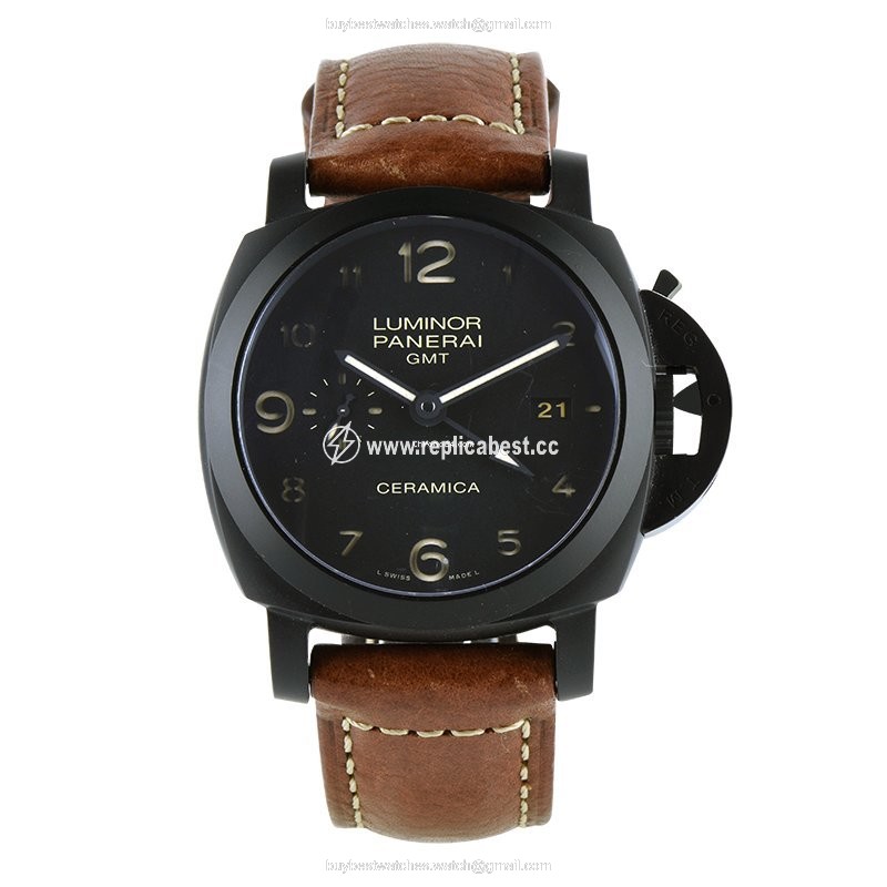 Panerai Luminor 1950 3 Days GMT Automatic Mens watch Unisex Automatic Ceramic PAM 00441