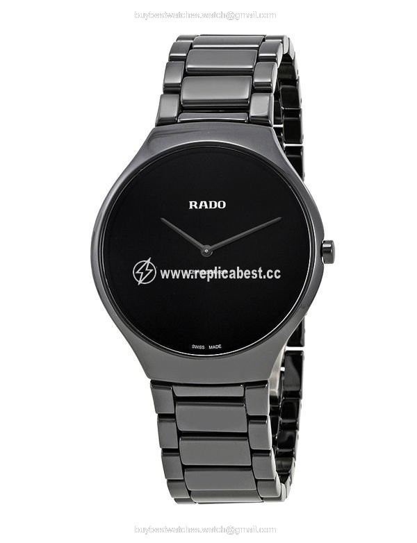 Rado True Thinline Mens watch Unisex Quartz Ceramic R27741182