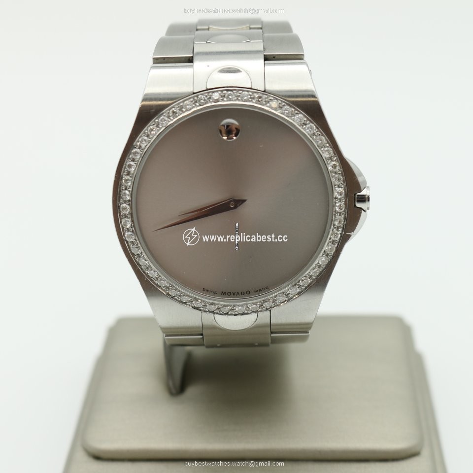 Movado Mens watch Unisex Quartz Steel Movado Luno
