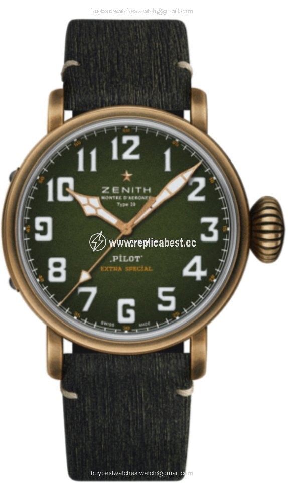 Zenith Pilot Mens watch Unisex Automatic Bronze 29.2430.679 63.I001
